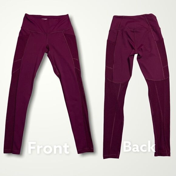 Victoria’s Secret SPORT Knockout Tight Leggings Sheer Mesh Cut Outs, Women’s XS - Picture 3 of 10